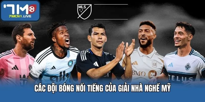 Các đội bóng nổi tiếng của giải nhà nghề Mỹ