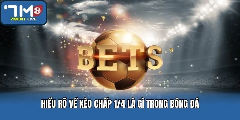 Hiểu rõ về kèo chấp 1/4 là gì trong bóng đá